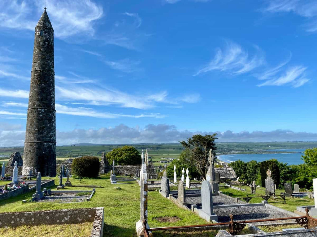 Ardmore

Explore Ardmore, a costal resort in County Waterford. Bask in amazing views on the Ardmore Cliff Walk while admiring the unique flora and fauna, and stop by the ancient Ardmore Round Tower and Cathedral, founded by St Declan in the 5th century. Explore the craft shops, indulge in an ice-cream, and immerse yourself in the serenity of this enchanting town.
